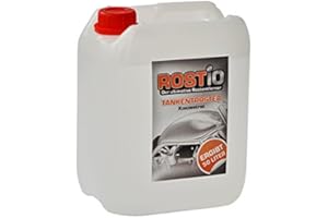 Rostio Eliminador de óxido del Tanque Concentrado de eliminador de óxido del Tanque de 5 litro – Simplemente Elimina el oxido al Tanque -Produce 50 litros