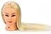 Neverland Beauty 22 Inch 30% Real Human Hair Hairdressing Cosmetology Training Head Blonde Mannequin Head Hairdresser Training Head with Clamp for College and Professional Use #613