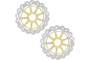 T | TARAZON TARAZON Discos de Freno Delantero para Aprilia RSV1000R/ SL Tuono 1000/ RSV4 R Factory/Shiver 750 GT/MANA 850 GT or ABS/Dorsoduro 750 1200