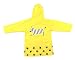 Amigo Global Cute Children Raincoat Fashion Children Rainwear - Yellow/XL