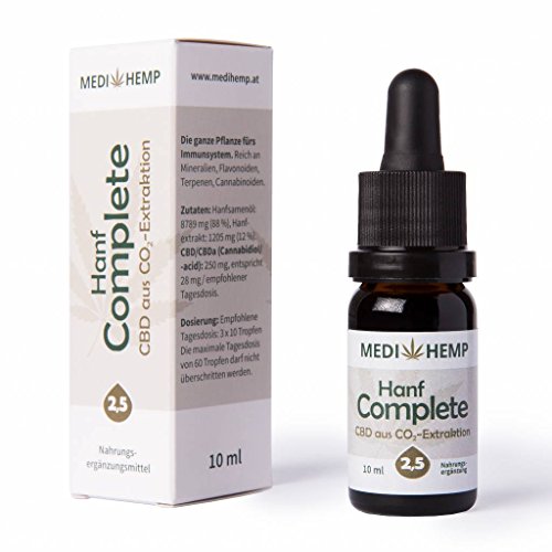 Preisvergleich Produktbild Medihemp Hanf Complete 2,5% 30ml
