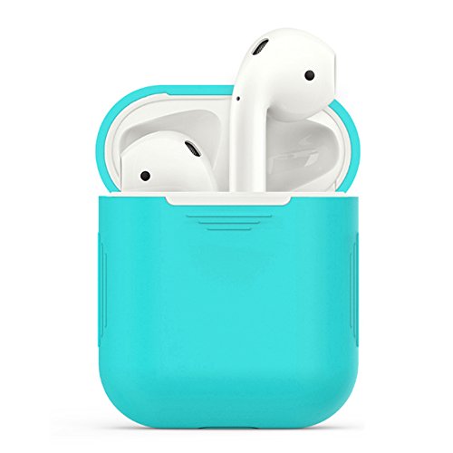 Preisvergleich Produktbild iprotect Silikonhülle für Apple Airpod Box Schutzcase in Mintgrün