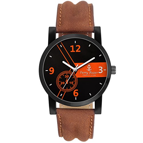 Ferry Rozer Black Dial Analog Watch for Men & Boy