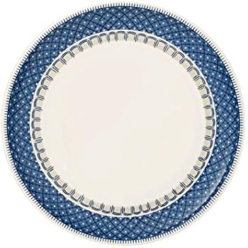 Villeroy & Boch Vieux Luxembourg – Assiette à Dessert Porcelaine 22 Cm, Bleu Classique Élégant Et Intemporel