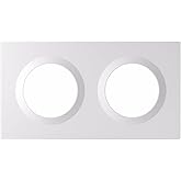 SONOFF EF2G Double Switch Frame Orb White