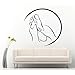 Produktbild jecswolz Spa Massage Zeichen Aufkleber Vinyl Aufkleber Für Salon Relax Pamper Beauty Rest Adesivo De Parede Moderne Raumdekoration Aufkleber   56 * 57 cm
