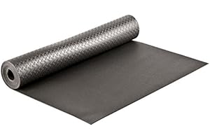 haggiy 28998-R02 Tappetino Antiscivolo per cassetti, 200 x 48 cm, Colore: Nero, Vinile