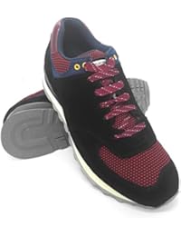 ZERIMAR Zapatos con alzas interiores para caballeros Aumento +7 Cm Zapato de estilo elegante en cuero de primera calidad