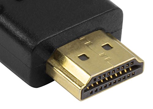 mumbi HDMI Kabel 10 Meter (vergoldet, doppelte Abschirmung, 1080p, HDMI 1.3b konform, Full-HD) - 6