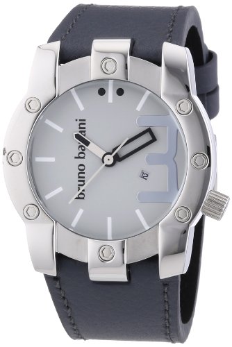 Bruno Banani Herren-Armbanduhr XL Seth Analog Quarz Leder BR22071 Bruno Banani Herren-Armbanduhr XL Seth Analog Quarz Leder BR22071