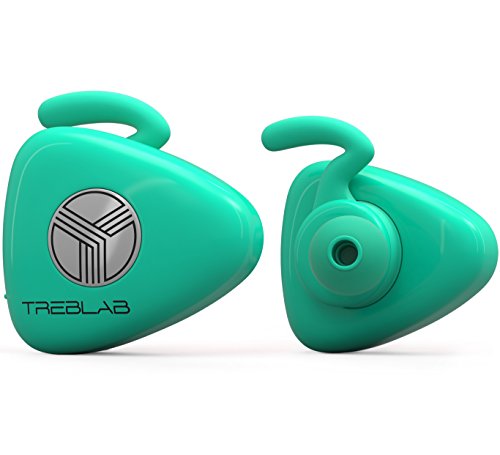 Treblab X11 Auriculares inalámbricos Bluetooth para Correr o Hacer Ejercicios - Sonido estéreo de Gran nitidez - Resistente al Sudor (Azu)