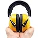 Produktbild Noise Cancelling Kapselgehörschützer,Dee Plus Professional Gehörschutz Kopfhörer SNR 34dB Noise Reduction Gehörschutz Gehörschutz für Jagd,Baustelle,Schießen, Gartenarbeit - Gelb- Geschenkbeutel