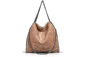 ALEXANDER MILANO Bolsos de Bandolera para Mujer Bolso Bandolera de Cadena para Mujer Bolso de Bandolera Bolso de Bandolera para Mujer Bolso de Hombro Grande Hobo