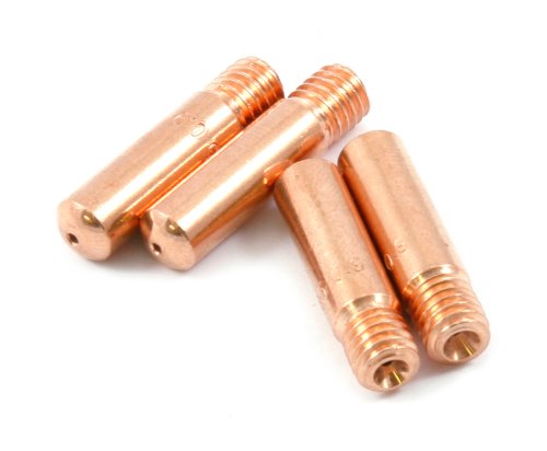 Forney60172 Contact Tip For Mig Welding, Tweco Binzel or Clarke, .035, 4-Pack,Copper