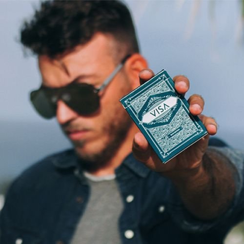Preisvergleich Produktbild Visa Deck (Blau) - Spielkarten The Blue Crown