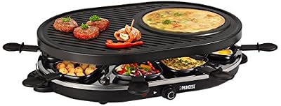 Princesse Princess 2110396 Grill Party Raclette pour 8 Personnes