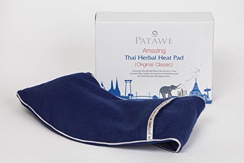 Preisvergleich Produktbild Patawe Luxus-Heizkissen, Thai, Kräuter, heiße und kalte Kompresse, zur Entspannung Schmerzlinderung an Rücken, Hals, Schulter, 1000 g