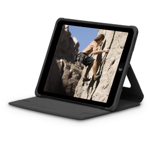 Urban Armor Gear Schutzhülle nach US-Militärstandard für Apple iPad Air – schwarz [Verstärkte Ecken | Wake/Sleep | Sturzfest | Antistatisch | Standfunktion] – UAG-IPDAIR-BLK/BLK-VP - 5