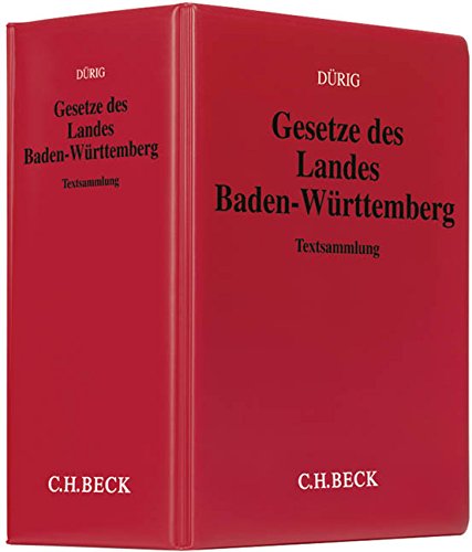 Preisvergleich Produktbild Gesetze des Landes Baden-Württemberg (ohne Fortsetzungsnotierung). Inkl. 134. Ergänzungslieferung