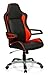 Produktbild hjh OFFICE 621831 Gaming Stuhl / Bürostuhl RACER PRO Kunstleder schwarz/rot