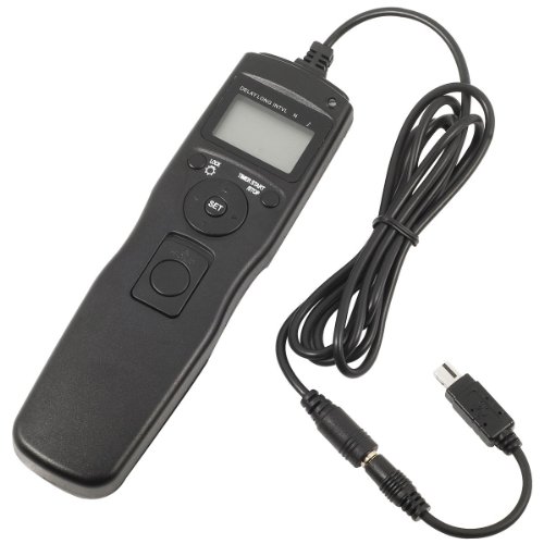 Intervallom  tre D  clencheur    distance avec minuterie   T  l  commande d  clencheur    distance filaire avec minuterie pour Nikon D90 D3100 D5000 D5100 D7000 DC278