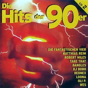 Preisvergleich Produktbild 90er-Jahre Toptitel (CD Compilation, 18 Tracks)