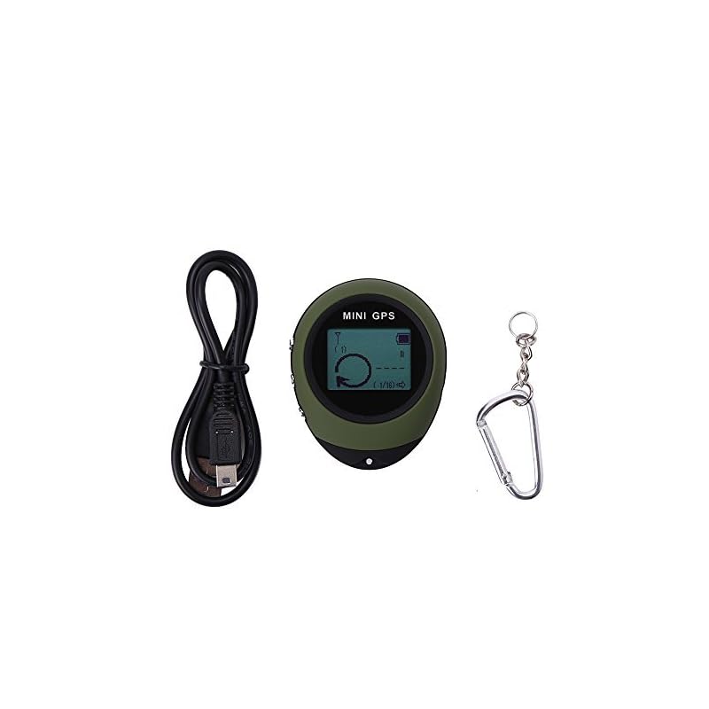 VGEBY Mini Waterproof GPS Tracker Locator Portable GPS Navigator For