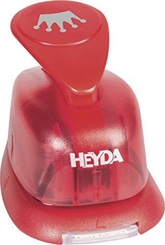 HEYDA 20-36874.. Motiv 17mm Locher 60mm Hebel Motivstanzer, Motiv:Krone - 3