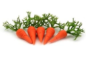MyTinyWorld 3 x Dolls House Miniature Handmade English Carrots