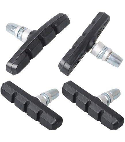 AARNAV Blocs De Frein V-Brake – Paire Avant/arrière – 70 Mm – Caoutchouc Et Alliage – Avec Rondelles Et Clé Allen – Pour VTT Et Vélo De Ville