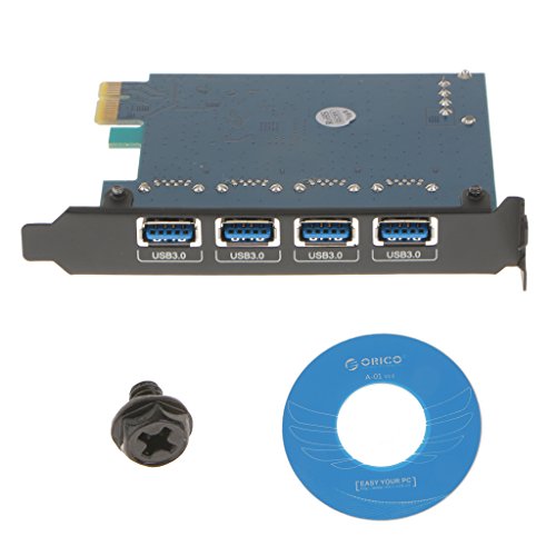 Segolike 4 Ports PCI-E USB 3.0 HUB Expansion Card Express Adapter for Desktop PC RS.1170 (57.00% Off) - Amazon