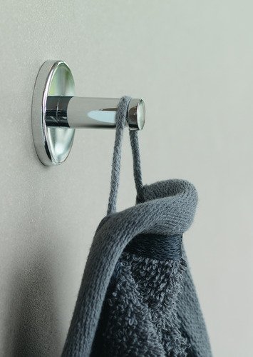 tesa Premium-Haken, selbstklebend, hält bis zu 5kg, Chrom - 3