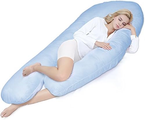 pregnancy pillow waist side sleeping pillow sleep u-pillow multi-functional pillow sleep, tummy, pillow.-A 72x132x25cm(28x52x10inch)