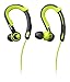 Price comparison product image Philips SHQ3400CL/00 In-Ear Sport Headphones (Adjustable Earhook, Water Resistance, Kevlar Reinforced Cable) - Lime/Black