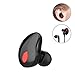 Produktbild WEYO Mini Bluetooth Kopfhörer, Wireless Bluetooth Headset Sweatproof In-Ear-Ohrhörer Earphone für Business Sport Fahren für Apple iPhone iPhone 8 iPhonex Samsung Android PC Laptop, Freisprechen, Schwarz