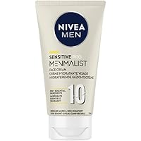 NIVEA MEN Sensitive Pro Gesichtscreme – Mit Bio-Hanföl, Beruhigend & Feuchtigkeitsspendend, 75 Ml, Vegan