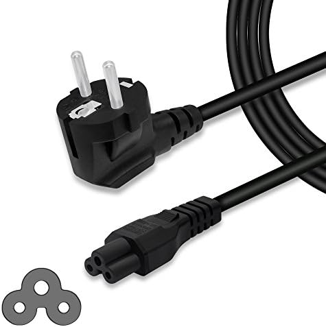 5 Feet AC Power Cord Cable, Anfei Cables Unlimted Mickey Mouse 3 Prong AC Laptop Power Cable for Laptop Charger