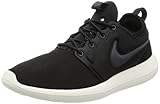 Marke - Nike Nike Herren Roshe Two Laufschuhe, Black (Black (schwarz / anthrazit-Segel-Volt)), 43 EU