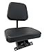 Price comparison product image Klara Seats Zetor Tractor Tractor Passenger Seat PVC Black