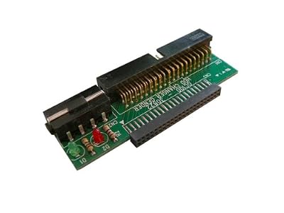 KALEA-INFORMATIQUE © - Adaptateur changeur de Genre pour Disque Dur IDE 2.5 Pouces 44 Broches vers IDE 3.5 Pouces 40 Broches - Diodes de Voltage et d'activité