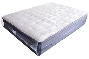 Just Accessories® 4ft Small Double Heavy Duty Mattress Bag For Storage Moving Removal Mattress Polythene Protector Cover