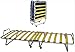 Produktbild BFLYSHOP Gästebett klappbar 80X190 cm mit stabilem Metall Klappbett Faltbett bis 110 kg Raumsparbett incl. Matratze H. 8 cm, 75 x 190 cm