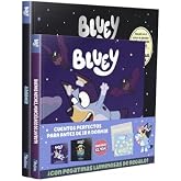 Bluey. Un cuento - A dormir con Bluey. Pack con dos libros de Bluey para leer antes de ir a la cama: &iexcl;Con pegatinas que brill