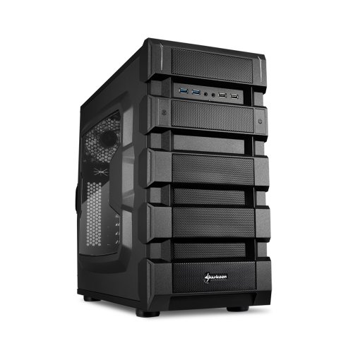 Sharkoon BD28 MIDI ATX Tower PC-Gehäuse rot - 3