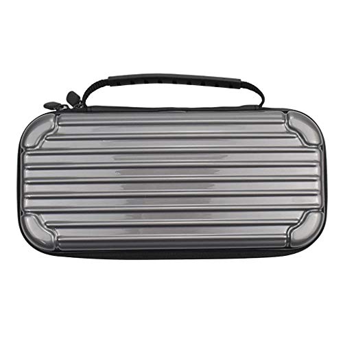 Preisvergleich Produktbild Wasserdichte Tasche für Nintendo Switch Console, Jamicy® Schlanke Harte Reise-Tragetasche Verdickungsbeutel für die Aufbewahrung (Grau)