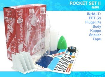 Preisvergleich Produktbild Academy 18553 - Wasserrakete Ersatzteilset II