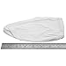 Moisturising Cotton Sock - One Size Fits Most Feet - For Soothing or Healing Dry Cracked Skin (White)
