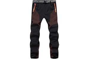 GITVIENAR Herren Gefüttert Outdoorhose wasserdicht Winddicht atmungsaktiv warm Abriebfest Softshellhose Berghose Funktionshose Trekkinghose Wanderhose Winterhose Herbst Winter