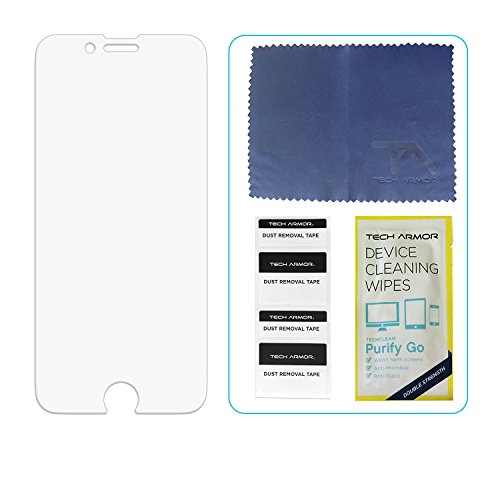 Tech Armor HD-Clear Film Screen Protector for Apple iPhone 6/6s (4.7 inch) - Clear [3-Pack]