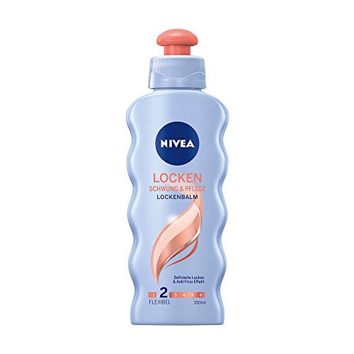 Nivea Lockenbalm Locken, Schwung und Pflege, Anti-Frizz, 4er Pack (4 x 150 ml)